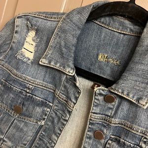 Distressed Jean Jacket